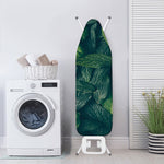 Green Leaves Print Ironing Board Cover