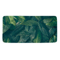 Green Leaves Print Towel