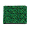Green Leopard Print Bifold Wallet