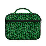 Green Leopard Print Briefcase Bible Bag