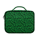 Green Leopard Print Briefcase Bible Bag