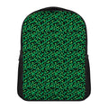 Green Leopard Print Casual Backpack
