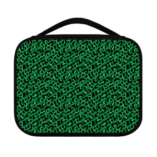 Green Leopard Print Classic Bible Case