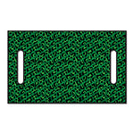 Green Leopard Print Golf Cart Seat Cover
