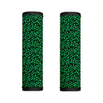 Green Leopard Print Handle Covers