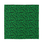 Green Leopard Print Silk Bandana