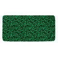 Green Leopard Print Towel