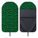 Green Leopard Print Waterproof Car Seat Cover