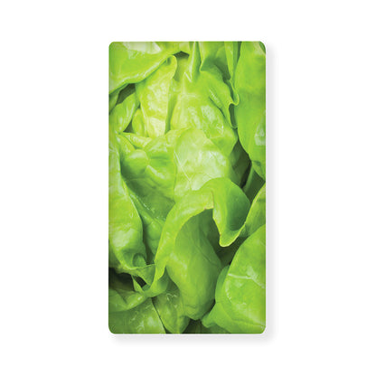 Green Lettuce Leaves Print Baby Crib Sheet