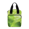 Green Lettuce Leaves Print Bible Tote Bag
