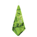Green Lettuce Leaves Print Hand Towel