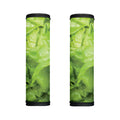 Green Lettuce Leaves Print Handle Covers