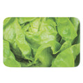 Green Lettuce Leaves Print Indoor Door Mat