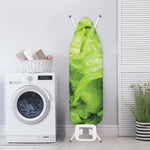 Green Lettuce Leaves Print Ironing Board Cover
