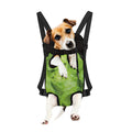 Green Lettuce Leaves Print Pet Carrier Backpack