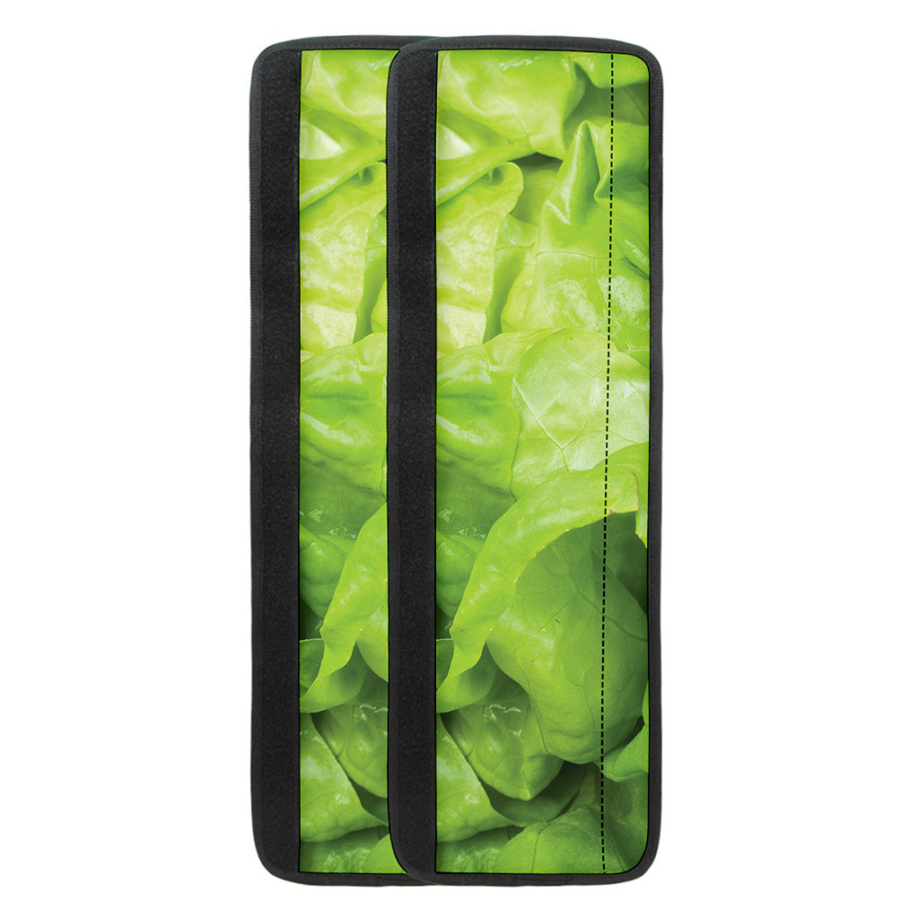 Green Lettuce Leaves Print Refrigerator Handle Covers