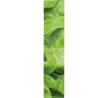 Green Lettuce Leaves Print Table Runner