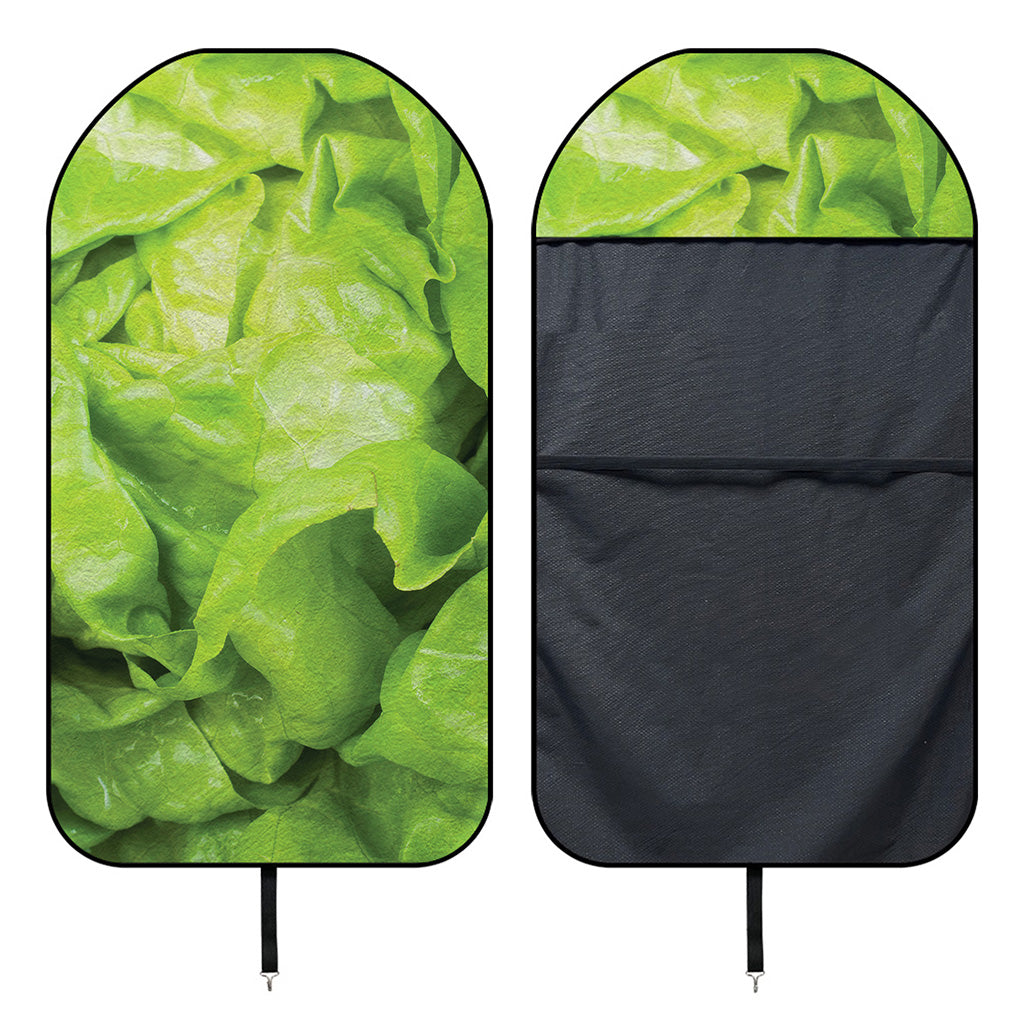 Green Lettuce Leaves Print Waterproof Car Seat Cover