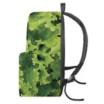 Green Lettuce Salad Print Backpack