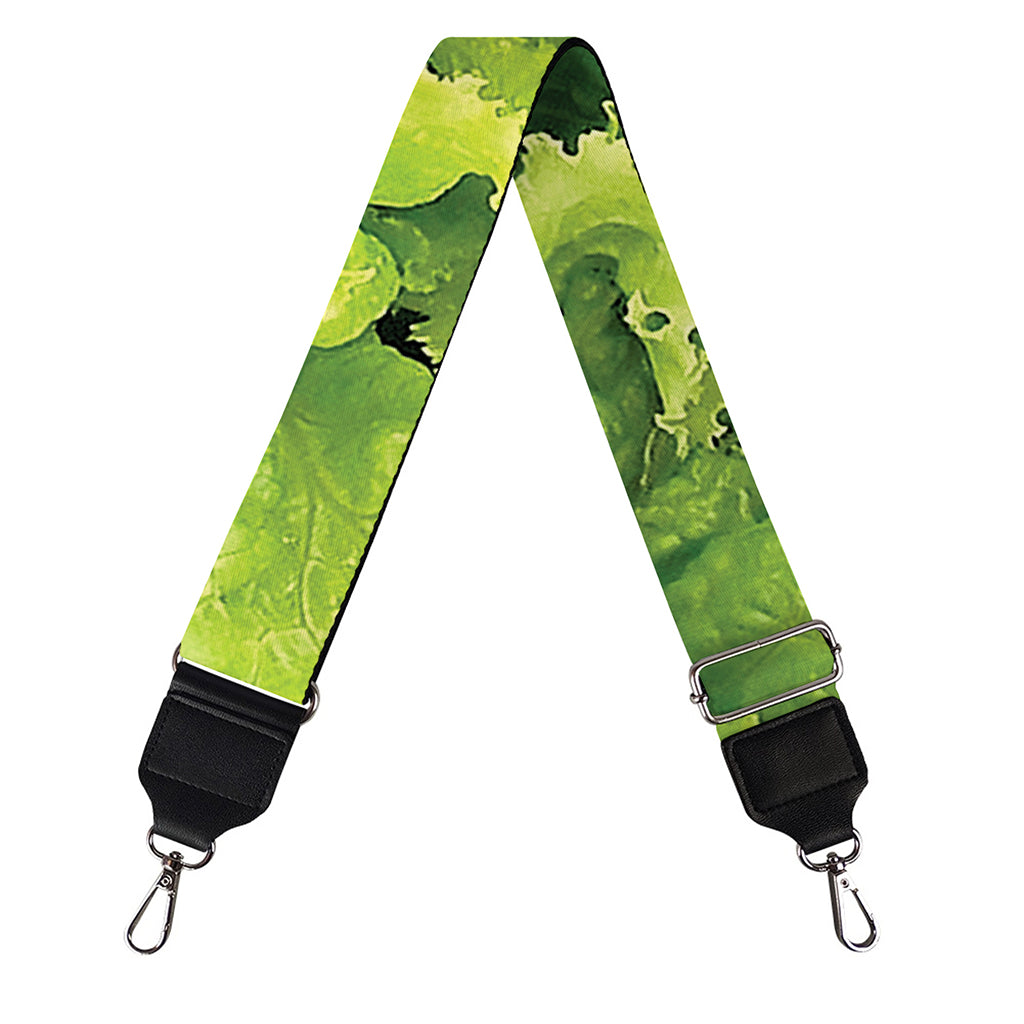 Green Lettuce Salad Print Bag Strap
