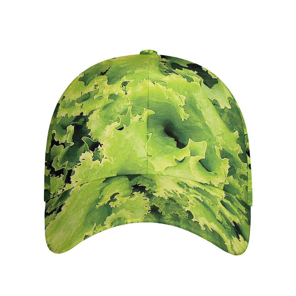 Green Lettuce Salad Print Baseball Cap