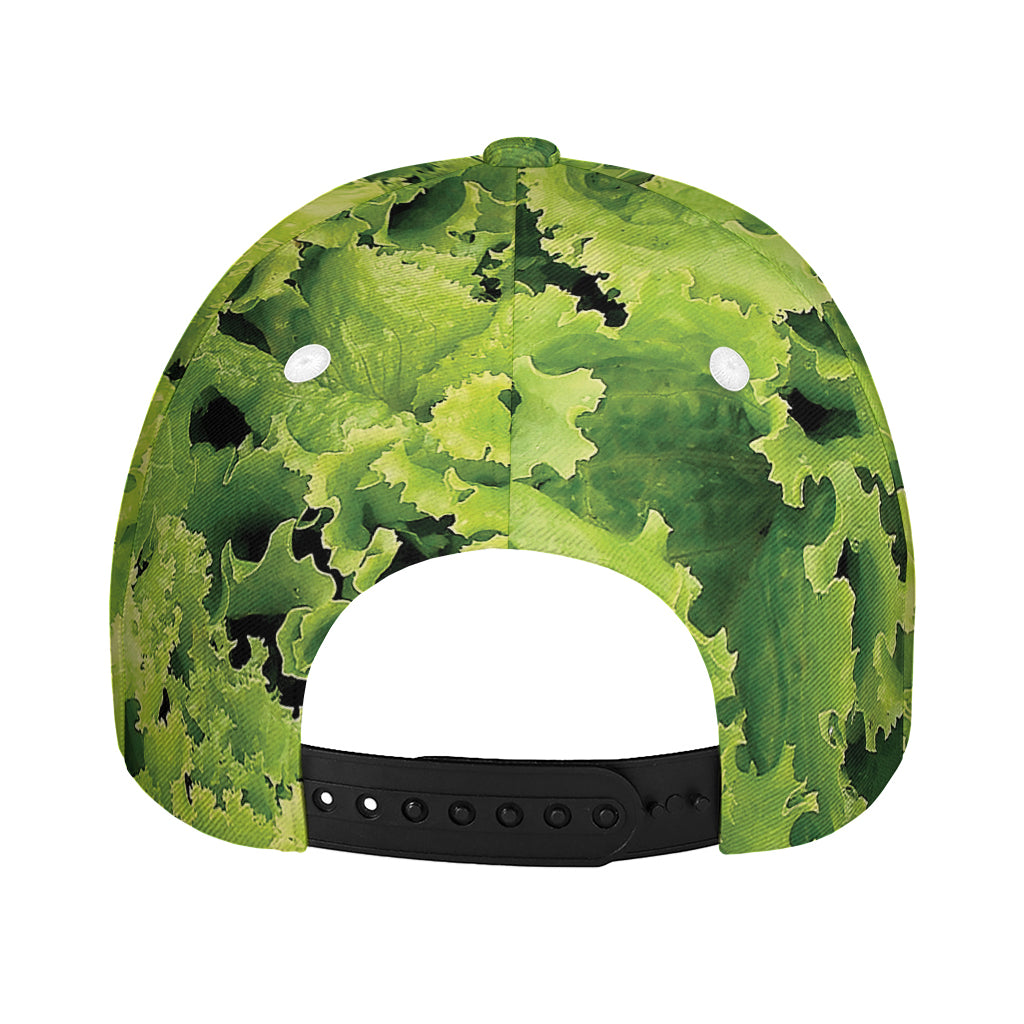Green Lettuce Salad Print Baseball Cap