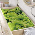 Green Lettuce Salad Print Changing Pad Cover