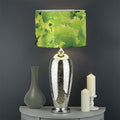 Green Lettuce Salad Print Drum Lamp Shade