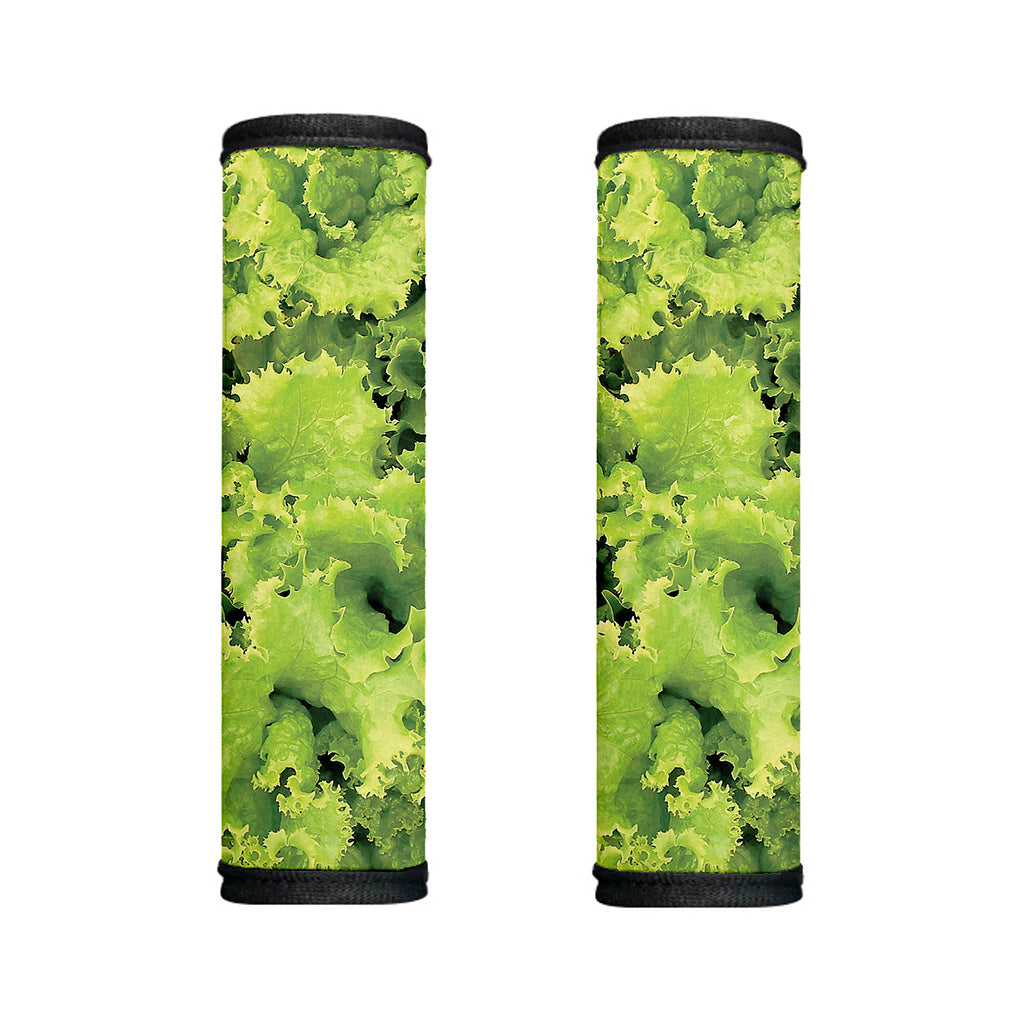 Green Lettuce Salad Print Handle Covers