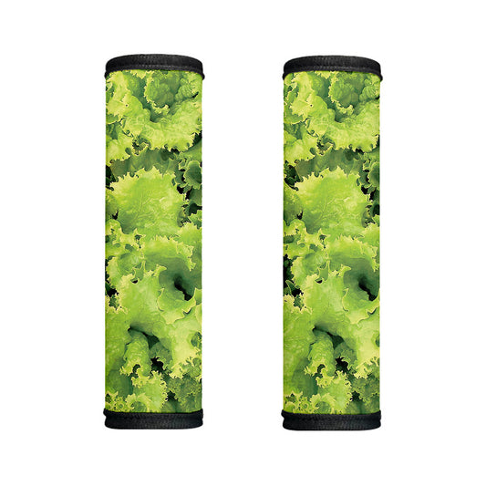 Green Lettuce Salad Print Handle Covers