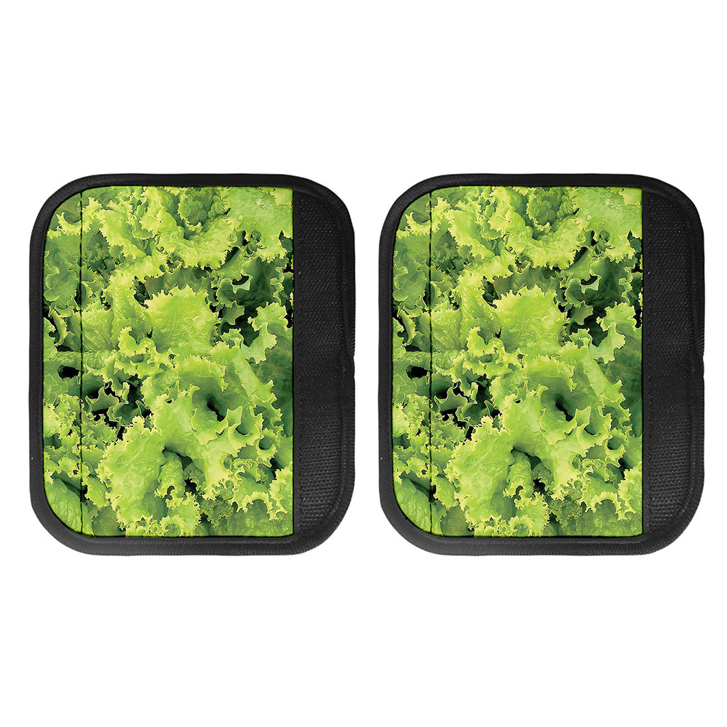 Green Lettuce Salad Print Handle Covers