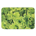 Green Lettuce Salad Print Indoor Door Mat