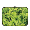 Green Lettuce Salad Print Laptop Sleeve