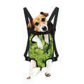 Green Lettuce Salad Print Pet Carrier Backpack