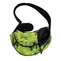 Green Lettuce Salad Print Pet Sling Carrier