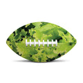 Green Lettuce Salad Print Rugby Ball