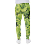 Green Lettuce Salad Print Scuba Joggers