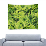 Green Lettuce Salad Print Tapestry