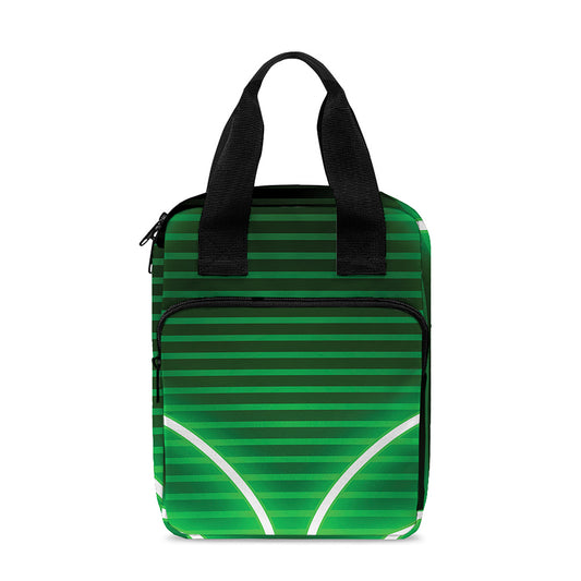 Green Light Alien Print Bible Tote Bag