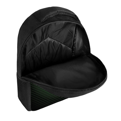 Green Light Alien Print Casual Backpack