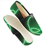 Green Light Alien Print Casual Shoes