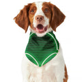 Green Light Alien Print Dog Bandana