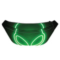 Green Light Alien Print Fanny Pack