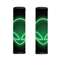 Green Light Alien Print Handle Covers