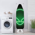 Green Light Alien Print Ironing Board Cover