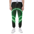 Green Light Alien Print Joggers