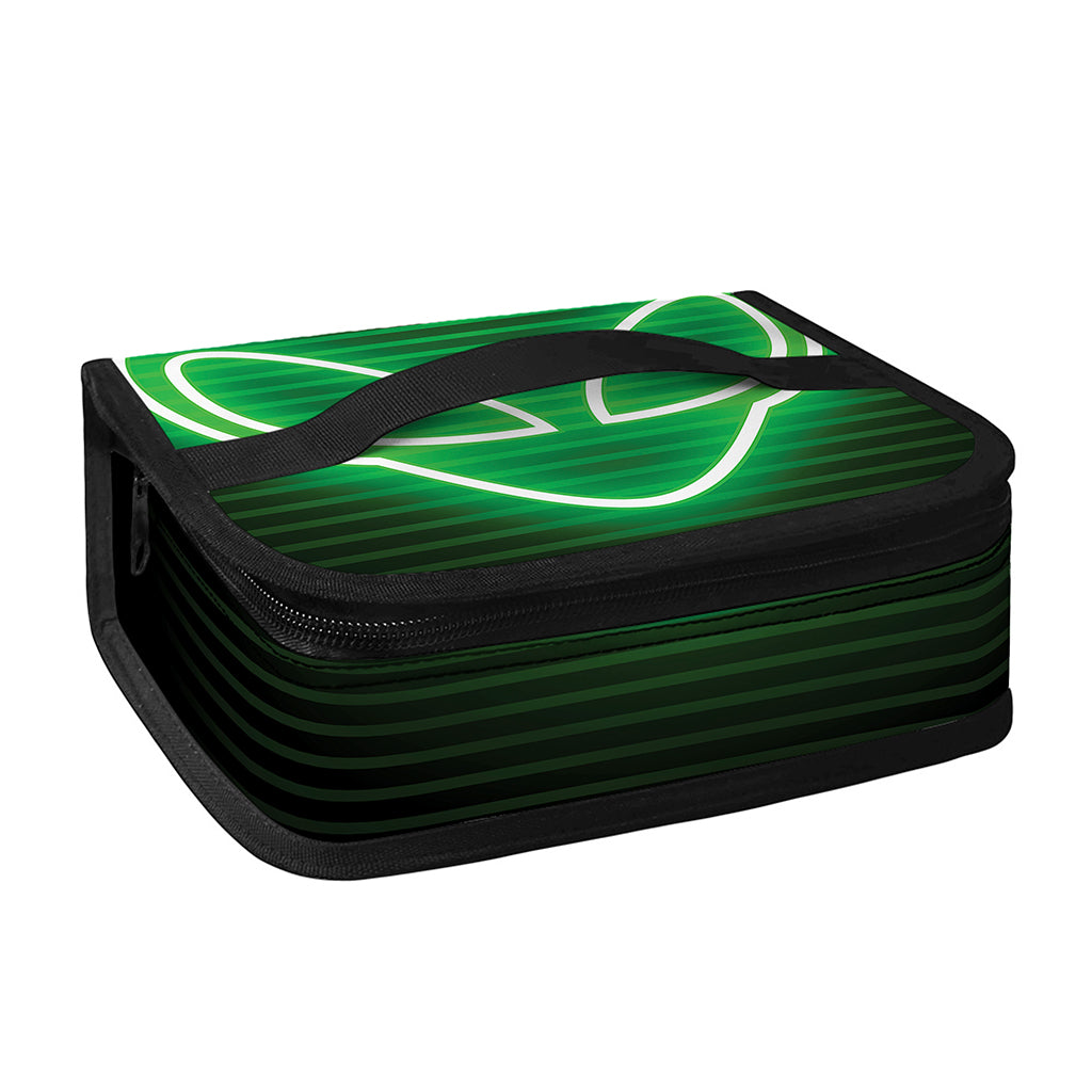 Green Light Alien Print Small Lunch Bag