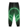 Green Light Alien Print Sweatpants