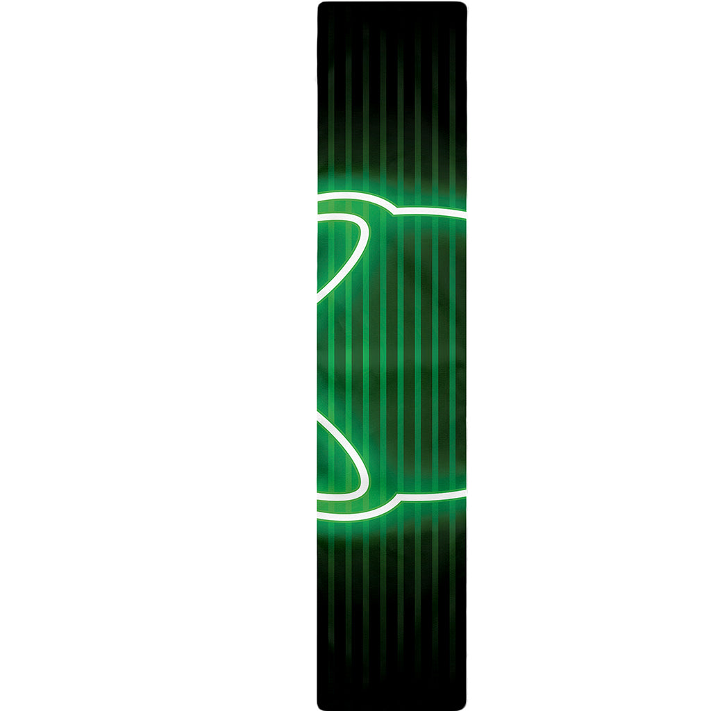 Green Light Alien Print Table Runner