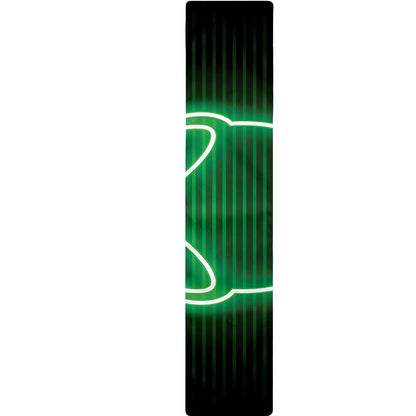 Green Light Alien Print Table Runner